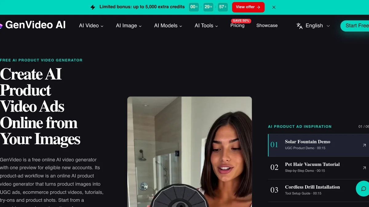 GenVideo AI screenshot
