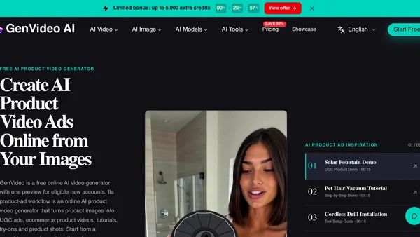 GenVideo AI screenshot