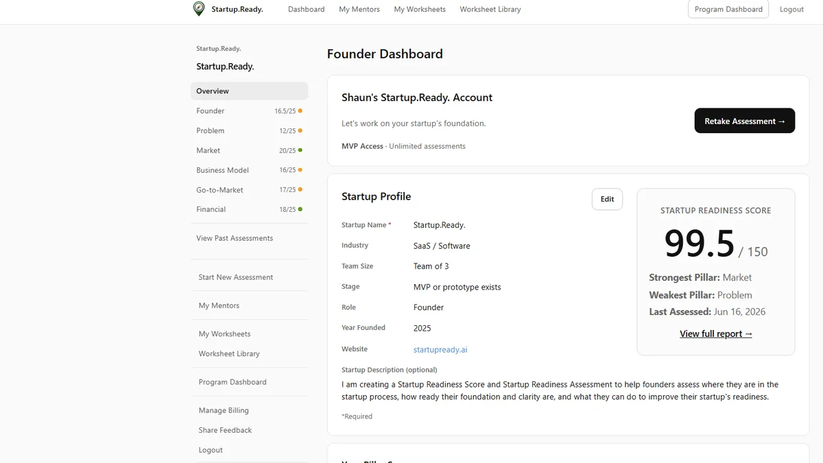 Startup.Ready. screenshot