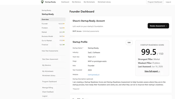 Startup.Ready. screenshot