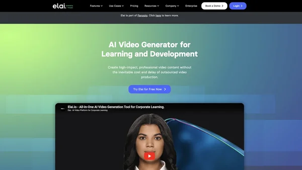 Elai screenshot