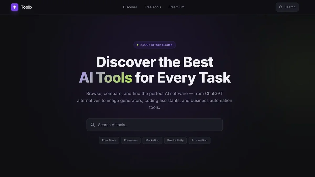 ToolB screenshot