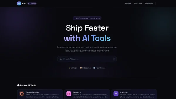 R-AI Dev screenshot