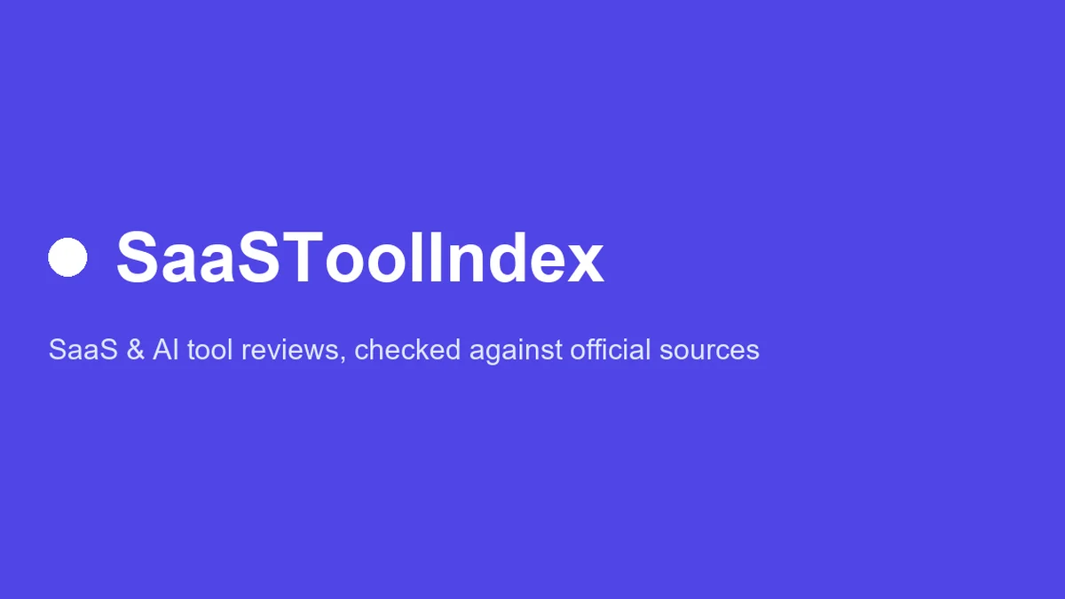 SaaSToolIndex screenshot