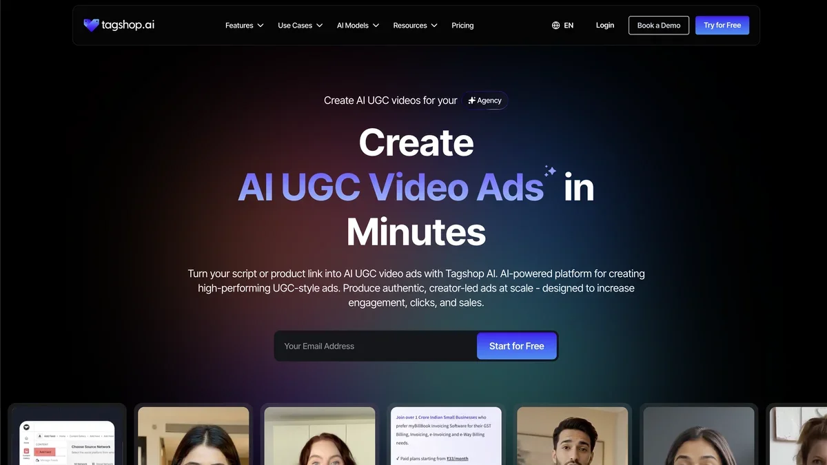 Tagshop AI screenshot