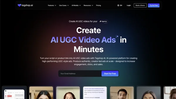 Tagshop AI screenshot